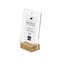 24 Pack: Mini Natural Bamboo & Acrylic Frame by Studio Décor®